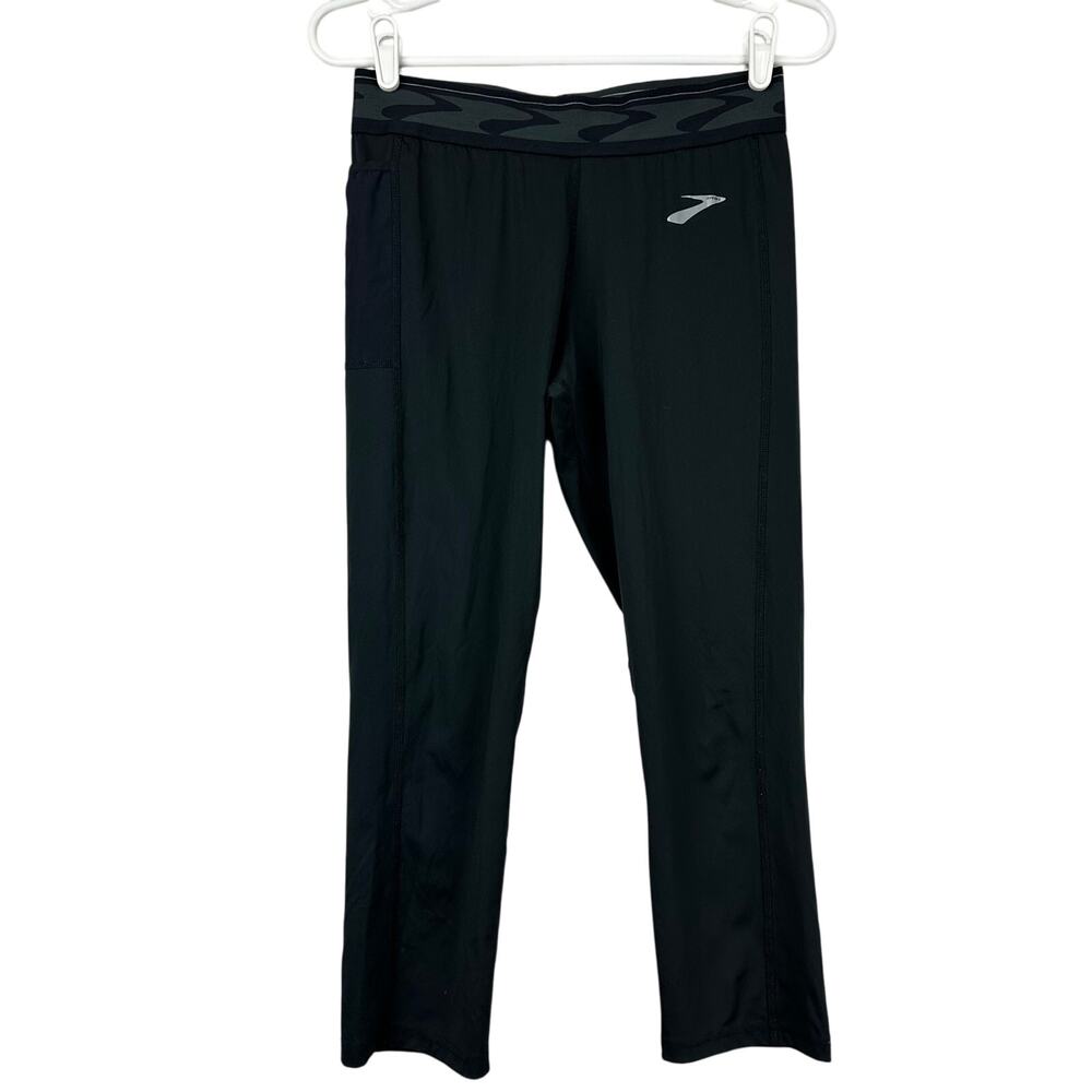 Brooks Running Pants Track Pants Med Black Walking Workout